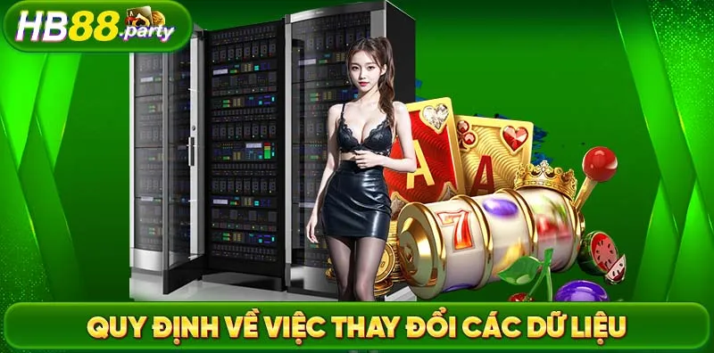 Quy định về việc thay đổi thông tin tại nhà cái HB88