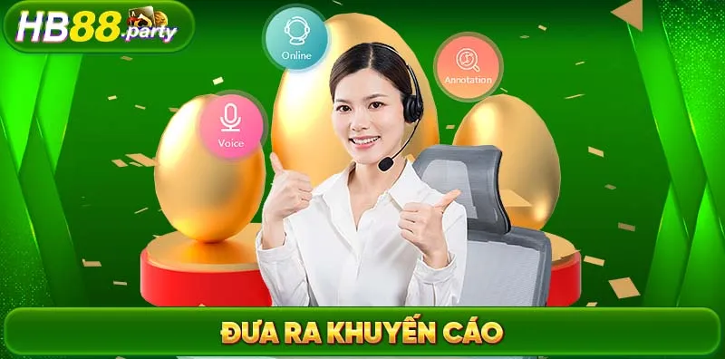 Quyền riêng tư HB88 được đảm bảo qua các khuyến cáo chống gian lận