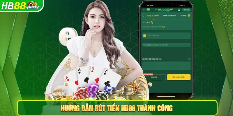 Hướng dẫn rút tiền thành công